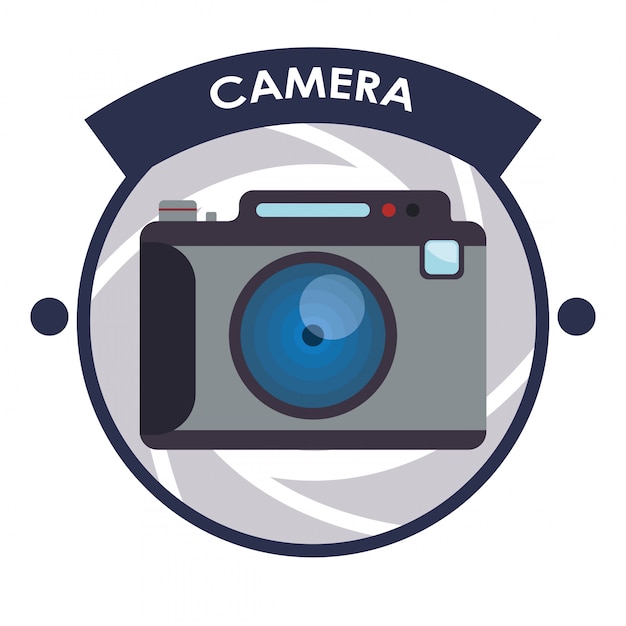 Camera pictogram ontwerp