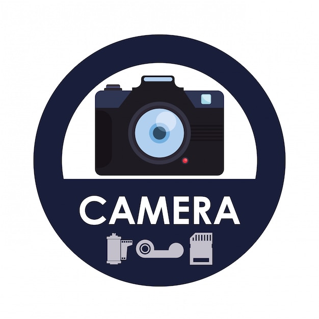 Camera pictogram ontwerp