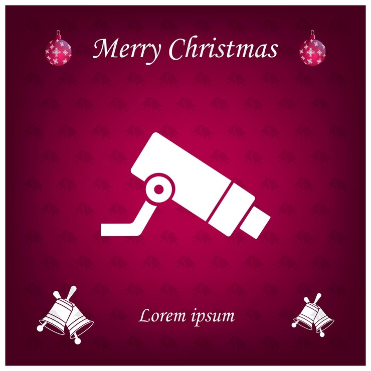 वेक्टर camera symbol vector illustration on burgundy background eps 10