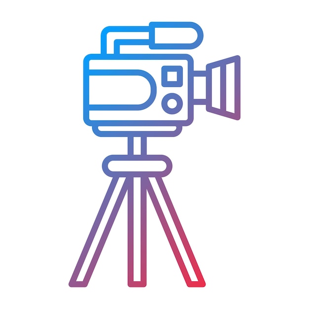 Camera Tripod icon vector image Can be used for Video Production