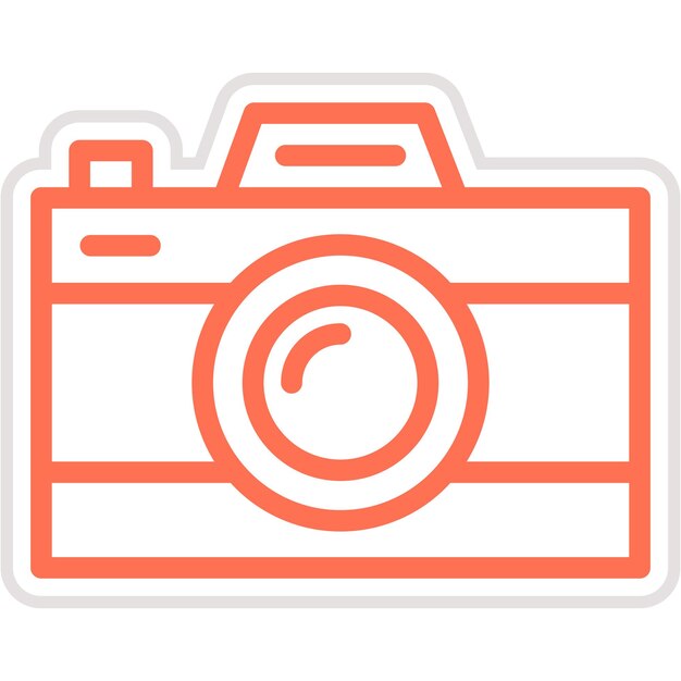 Camera Vector Icon Design Illustratie