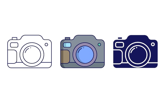 Camera vector icon