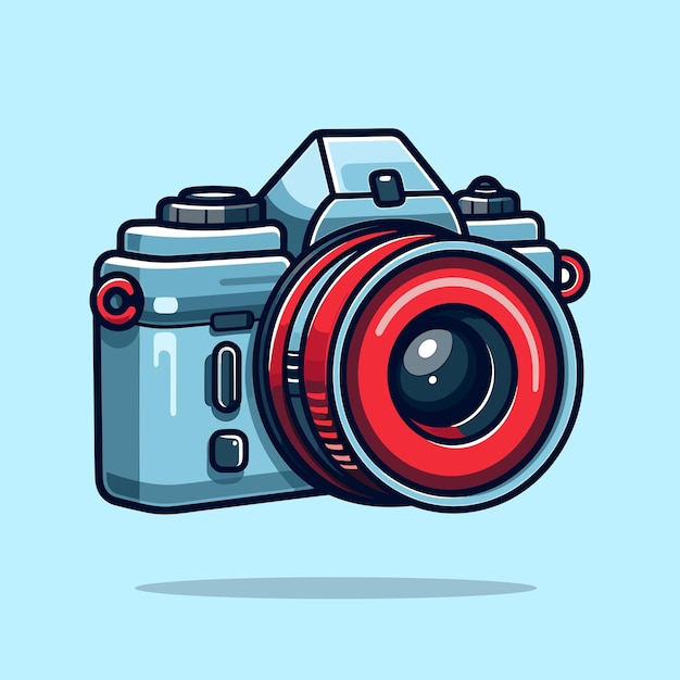 Premium Vector | Camera vector isolated icon photo camera vector ...