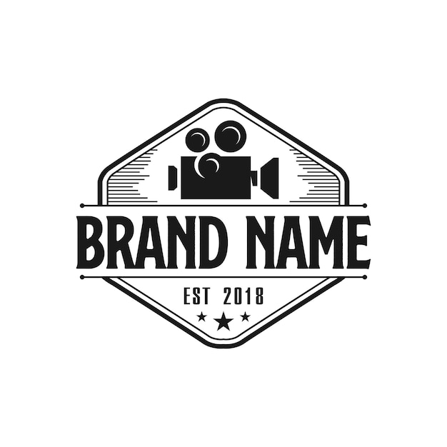 Camera Vintage Logo Design Template Inspiration Vector Illustration