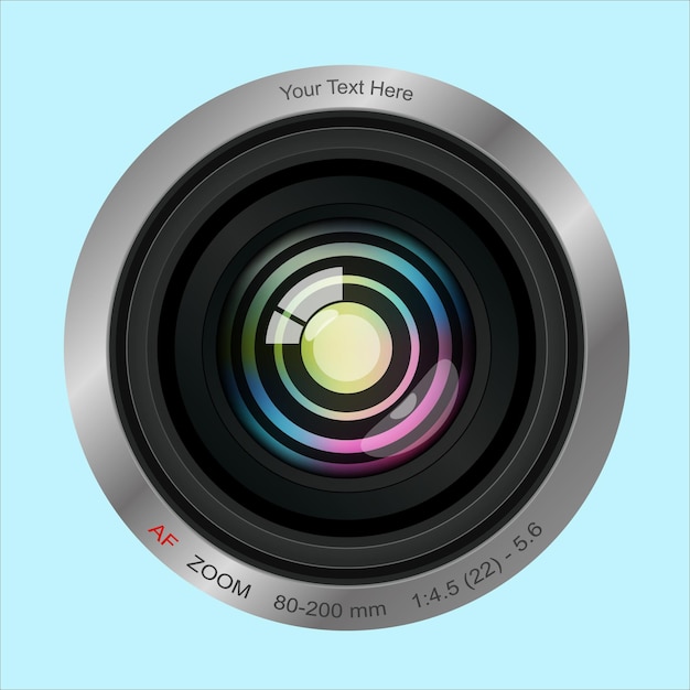 Vector camera zoom lens