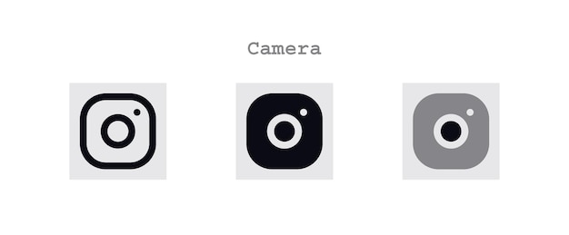 Camerapictogrammen instellen