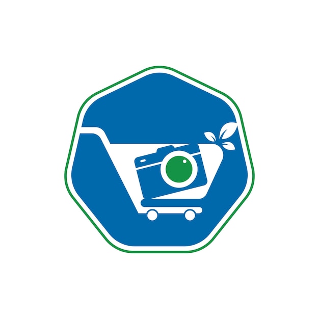 Vector camerawinkel logo vectoricoon