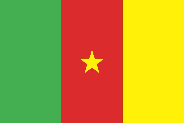 Bandiera del camerun