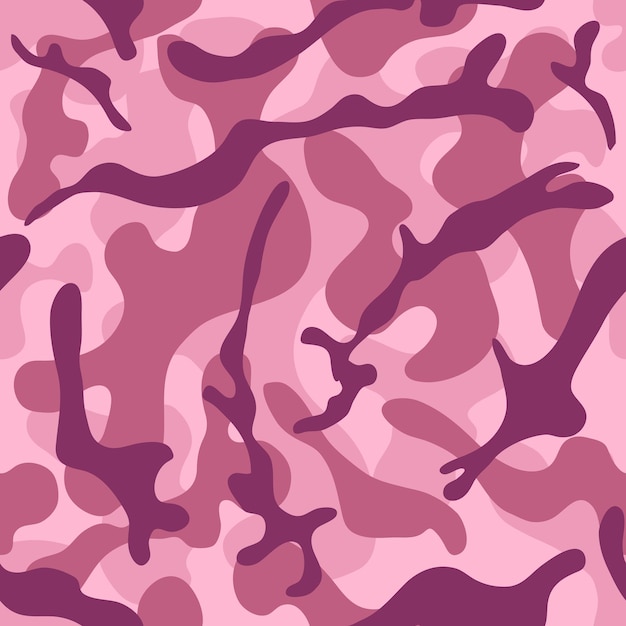 Camoflage Seamless Pattern Vector Military Background