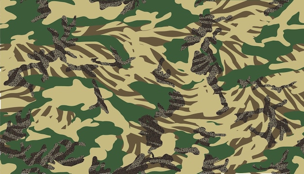 Camouflage army pattern vector camo design