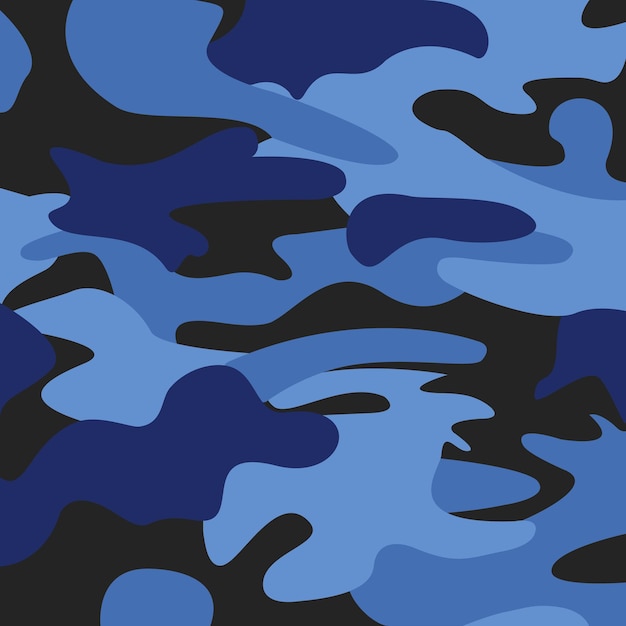 blue camo color