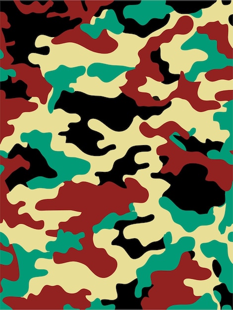 軍隊のカモフラージュパターンの背景
