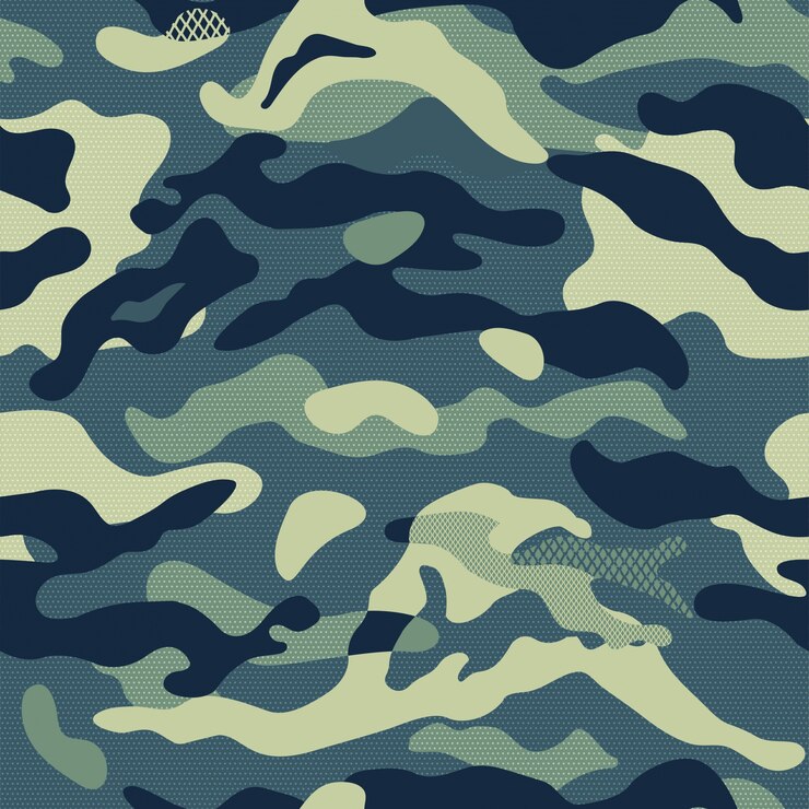 Vector camouflage pattern background seamless vector illustration