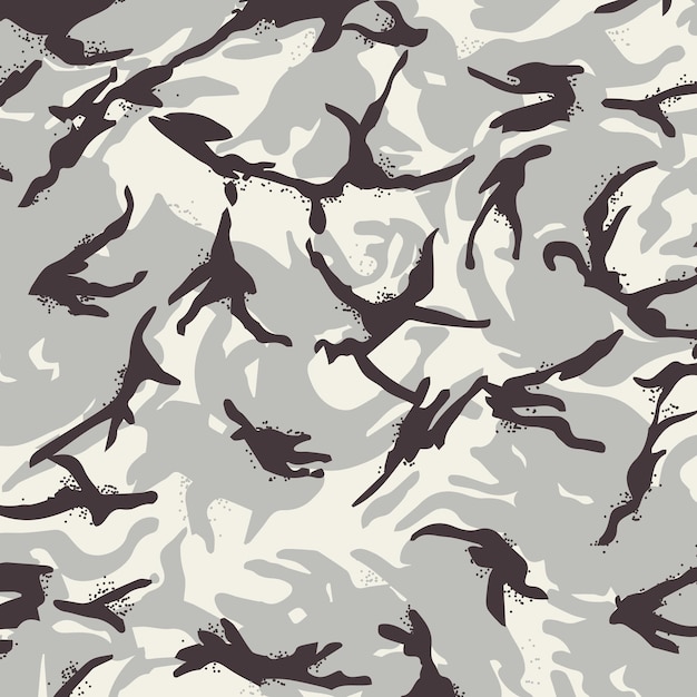 Vector camouflage pattern grey