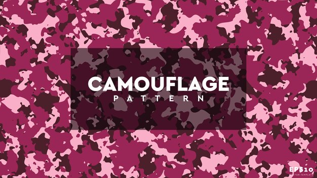 Vector camouflage pattern