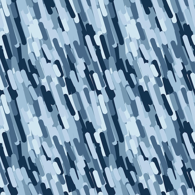 Камуфляж бесшовный фоновый узор Абстрактный геометрический узор в голубых тонах