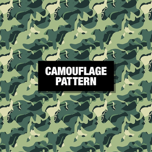 Vector camouflage seamless pattern background