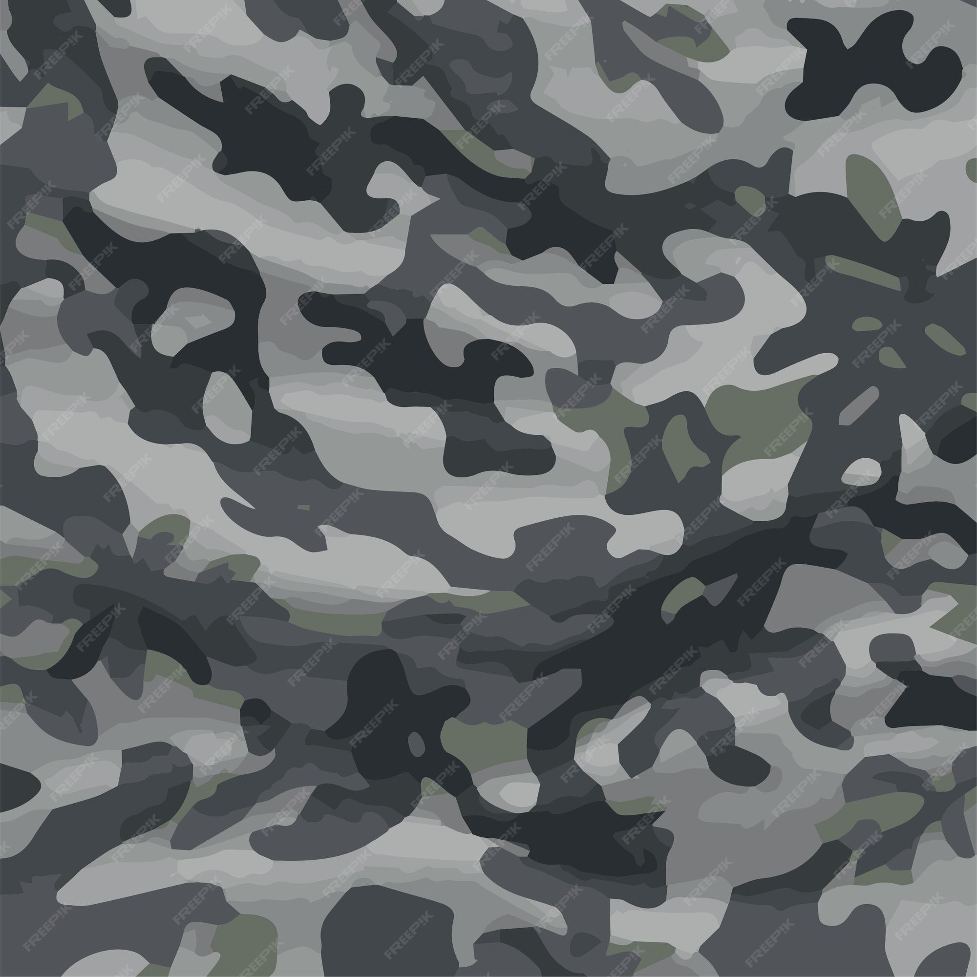 Seamless pink grey camouflage pattern Fashion pink black camo