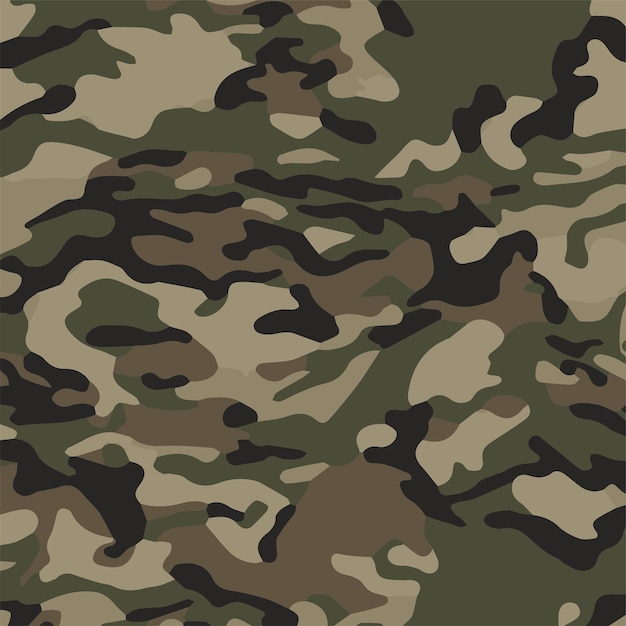 Premium Vector | Camouflage seamless pattern trendy style camo repeat ...