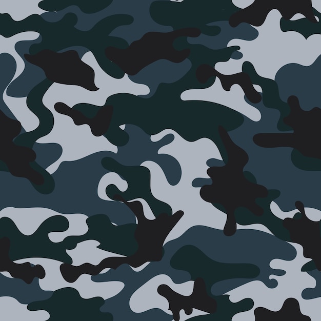 Camouflage seamless. illustrazione vettoriale