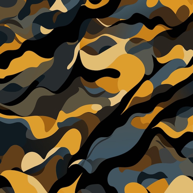 Camouflage texture in 2d vector format