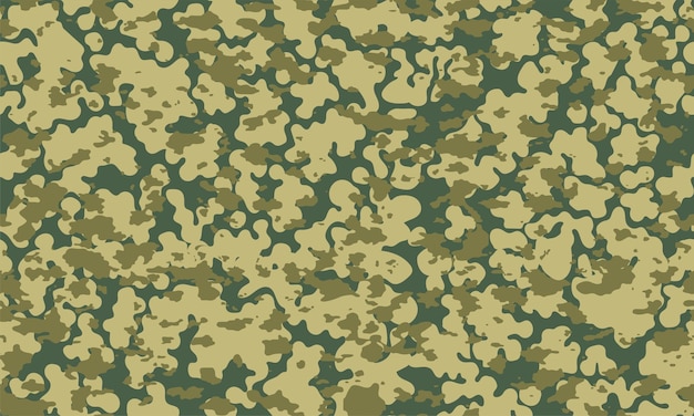 Camouflage vector seamless pattern