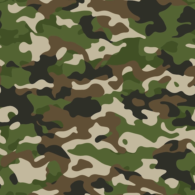 Premium Vector | Camouflaged patterns