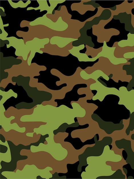 Camouflagepatroonachtergrond voor leger