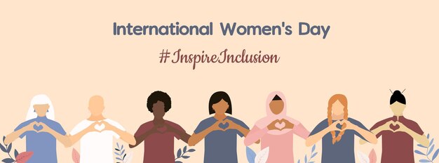 Campaign 2024 inspireinclusion conceptual celebration of international womens day march 8