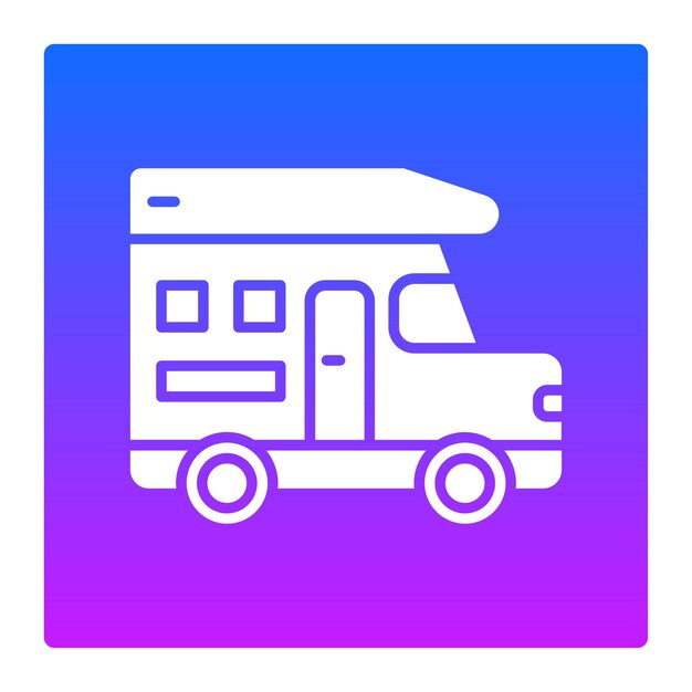 Camper Van Icon