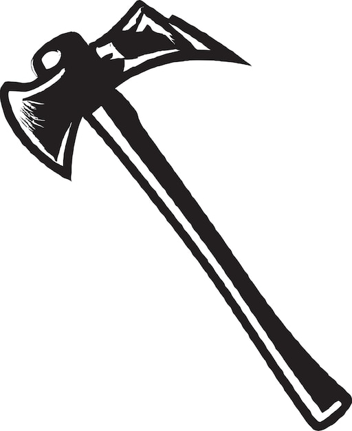 Campfire Axe Icon DesignIdeal for Outdoor and Adventure Sports Brands