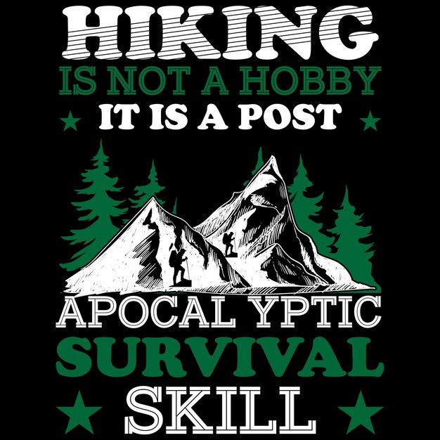 Camping is my best ture place...t shirt design templet.