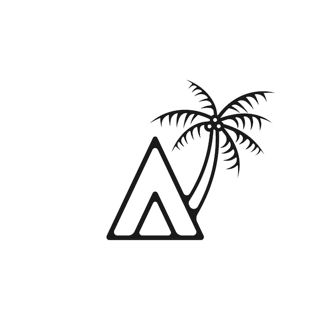 キャンプのロゴデザインテンプレートアイコンベクトルイラスト