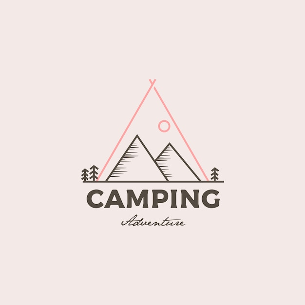 Camping logo