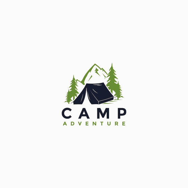 camping outdoor logo