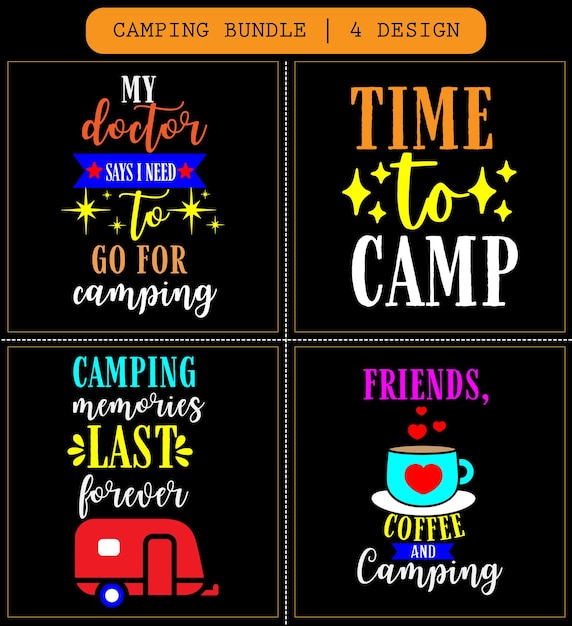 Vector camping svg bundle camping svg file camping svg cricut camping bundle camping vector design