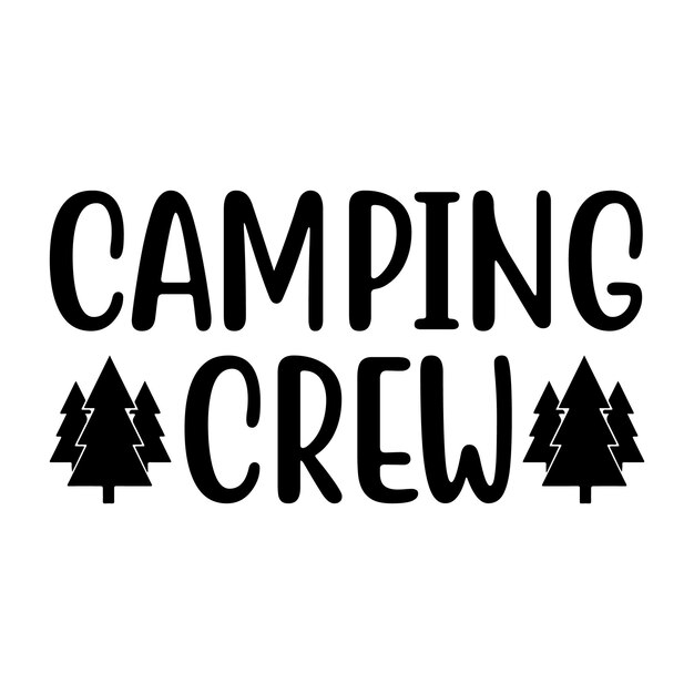 Vector camping svg design