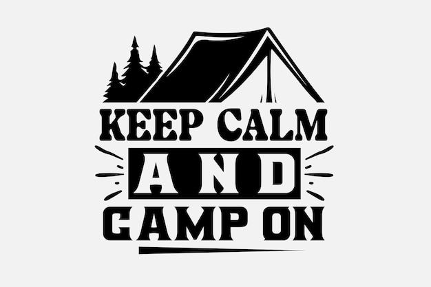 camping svg design