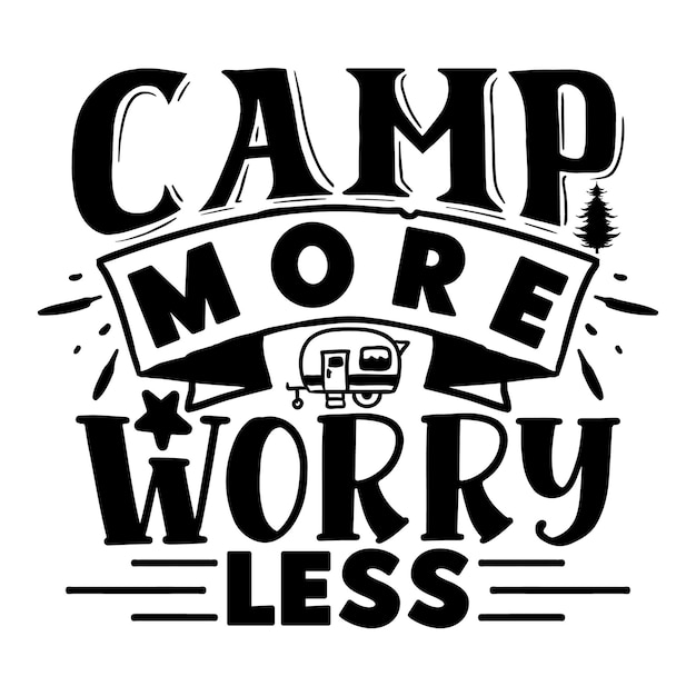 Camping SVG Design