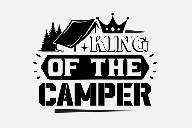 camping SVG-ontwerp