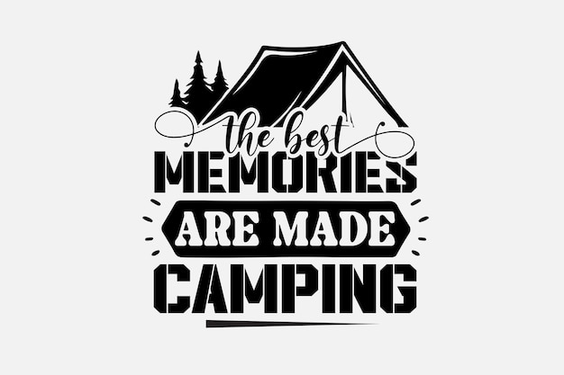 camping SVG-ontwerp