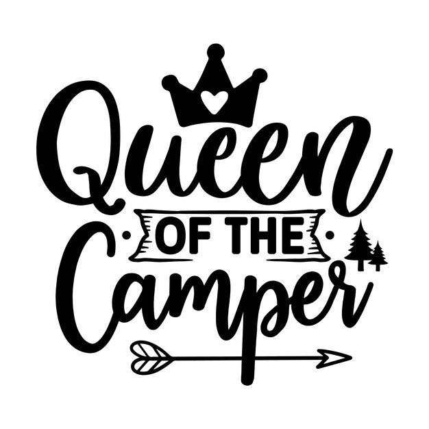 Camping svg-ontwerp