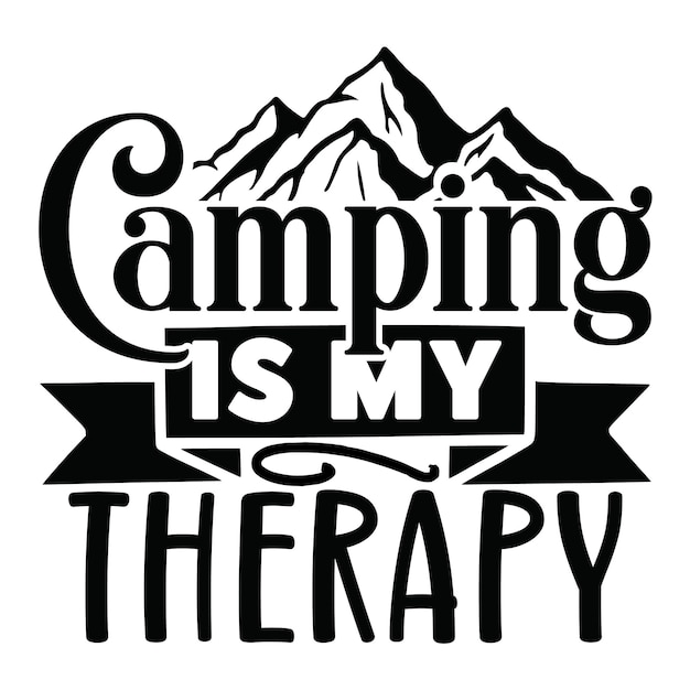 Camping Svg-ontwerp