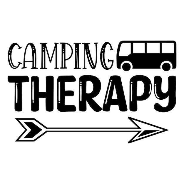 Vector camping svg