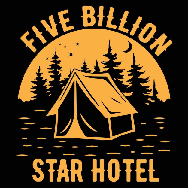 Camping T Shirt Design