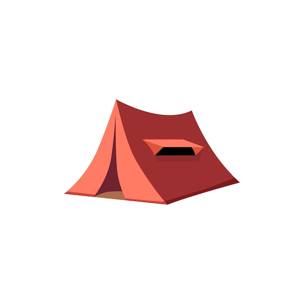 camping tent vector type icoon