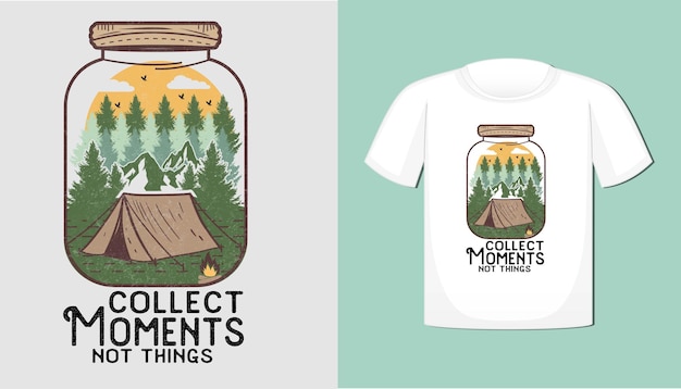 Camping Tshirt Design For Camping Lover