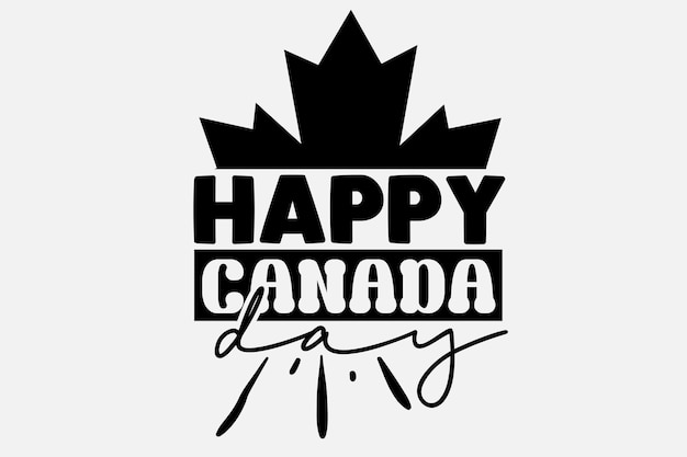 Vector canada dag svg ontwerp