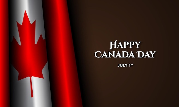 Canada Day Background Design