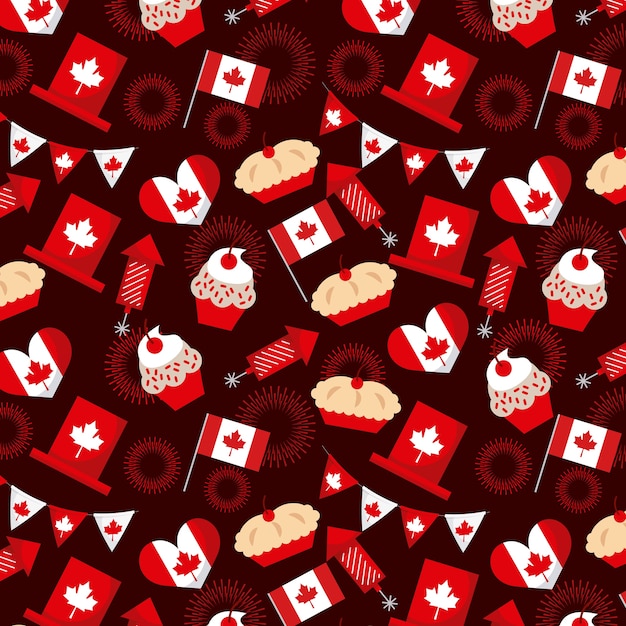 canada day background 